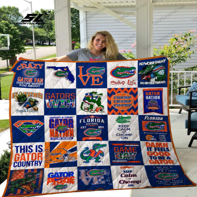 Florida Gators Nation Quilt Blanket