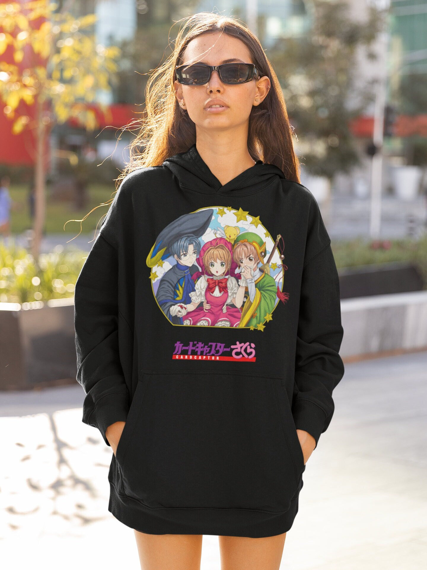 Cardcaptor Sakura Hoodie -cardcaptor sakura sweatshirt,cardcaptor sakura shirt,anime shirt,anime hoodie,cardcaptor shirt,90s anime shirt