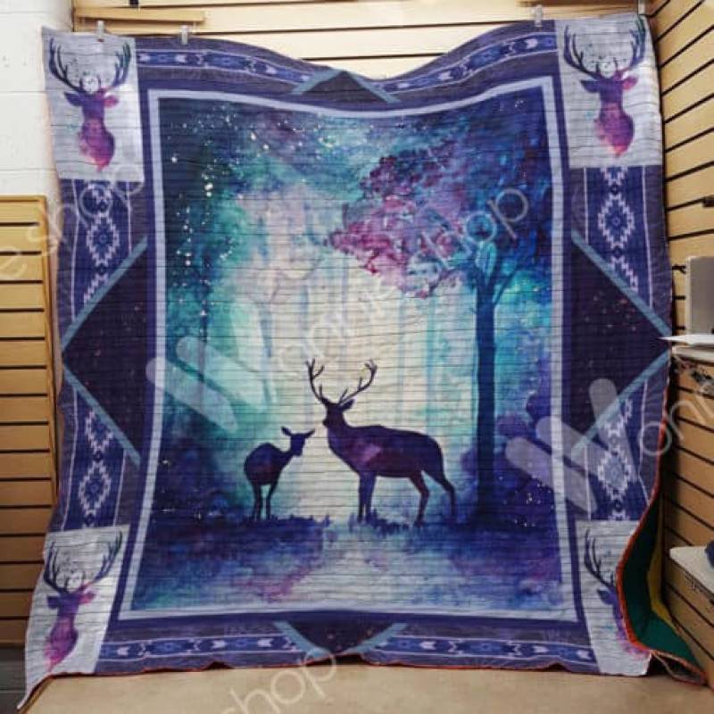 Deer Hunting A2401 85O33 Blanket