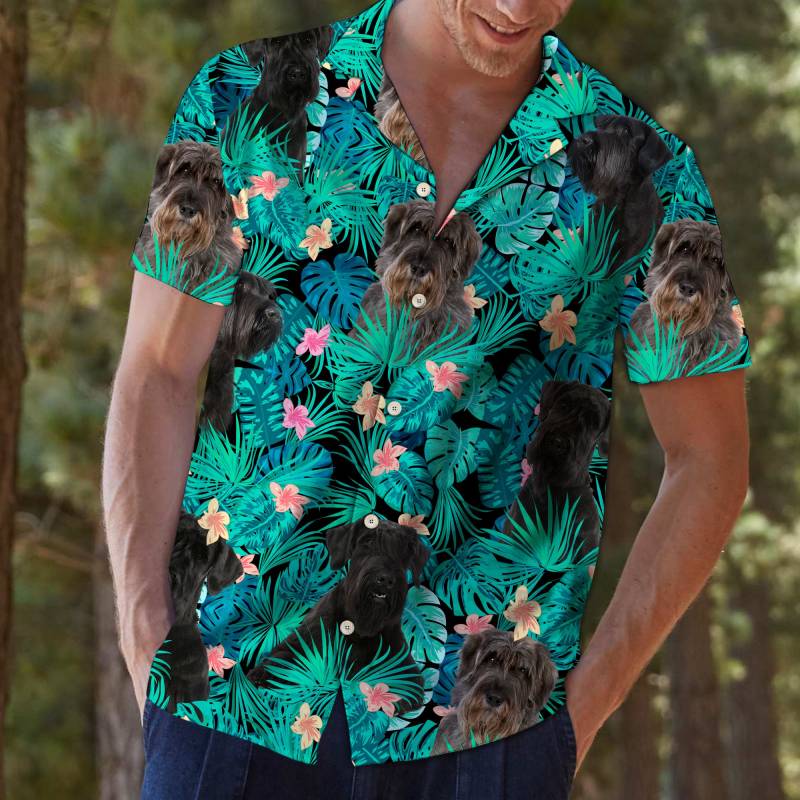 Giant Schnauzer Tropical Hawaiian Shirt Ha40085