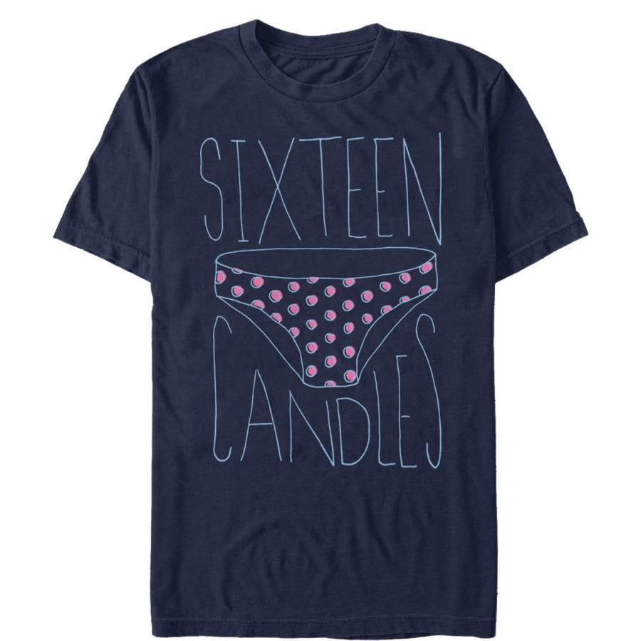 Sixteen Candles Men’s Borrowed Panties  T Shirt