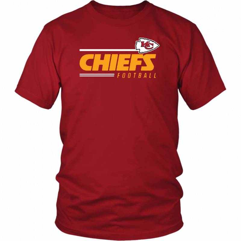 Majestic Kansas City Chiefs Line of Scrimmage Red T-Shirt