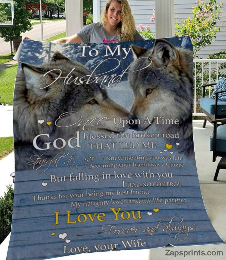 Gift For Husband – To My  Husband – I Fall In Love With You – Wife Gift To Husband – Blanket