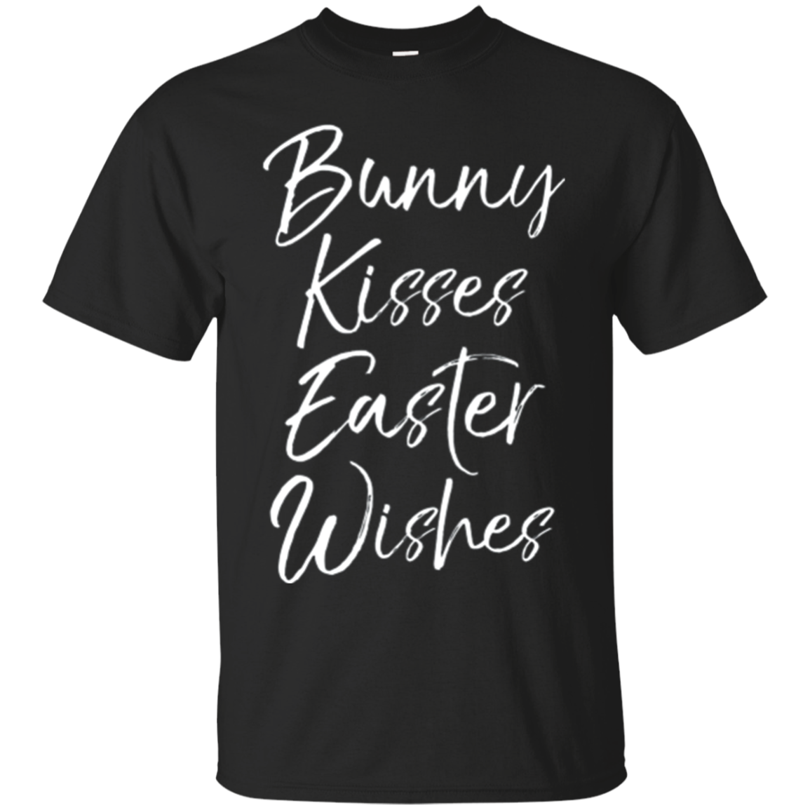 Bunny Kisses Easter Wishes Shirt Fun Cute Easter Shirt