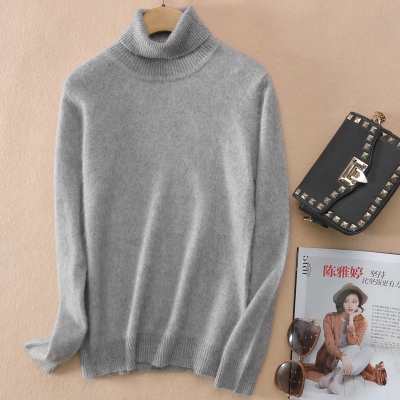 Super Warm Mink Cashmere Soft Fur Fleece Turtleneck Sweaters and Pullovers for Women Autumn Winter Jumper Female Brand Jumper alx