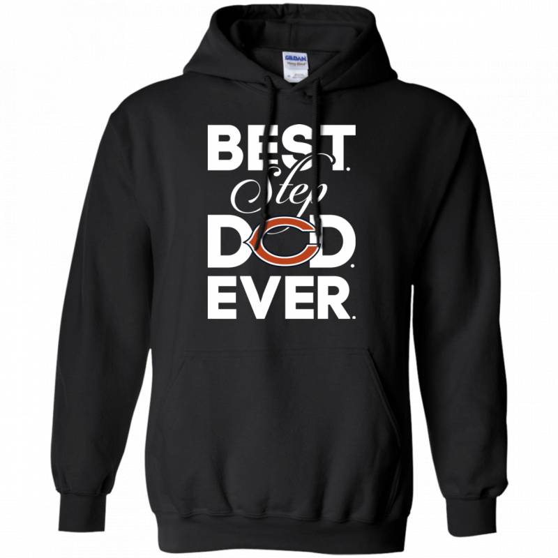 Best Step Dad Ever Shirt Chicago bears