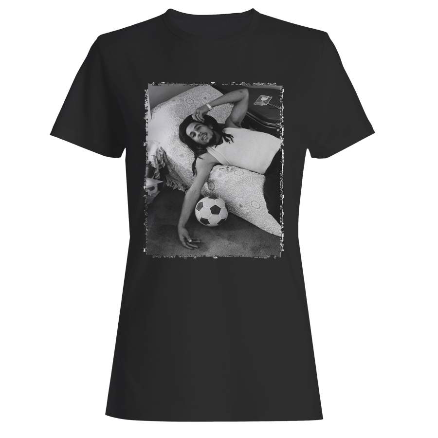 Bob Marley Soccer Woman’s T-Shirt