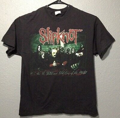 Vintage Slipknot All Hope Is Gone Band Tee T Shirt 2008   Rare Htf Euc 9967