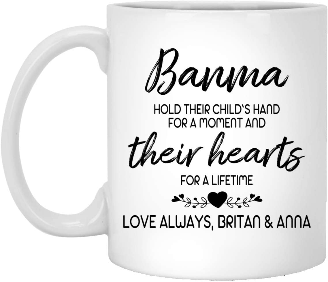 Personalized Banma Coffee Mug – Coffee Mug For Banma – Coffee Mug For Mothers – Family Coffee Mug – Mother’S Day Gift 11Oz