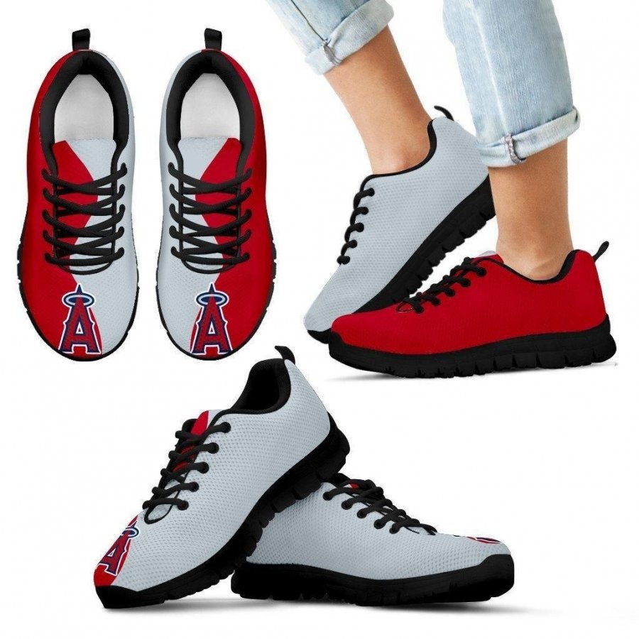 Two Colors Trending Lovely Los Angeles Angels Sneakers #743