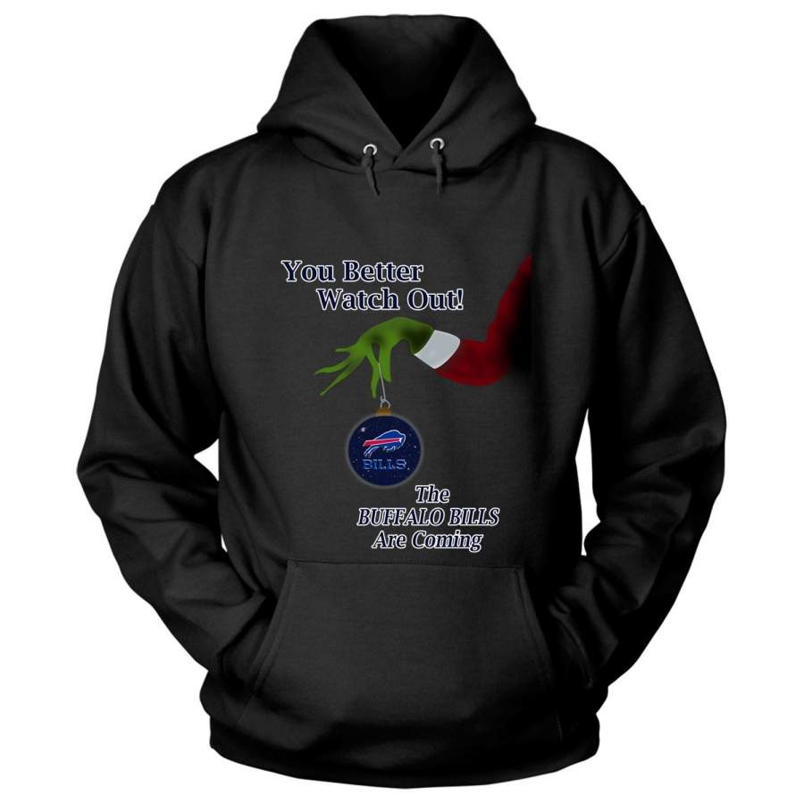 The Buffalo Bills Are Coming T Shirt, The Grinch T Shirt – Hoodie