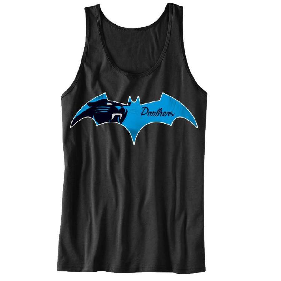 Bat Carolina Panthers Unisex Tanks Sports Clothing