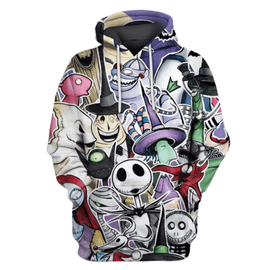 Nightmare Before Christmas Hoodies – T-Shirts Apparel