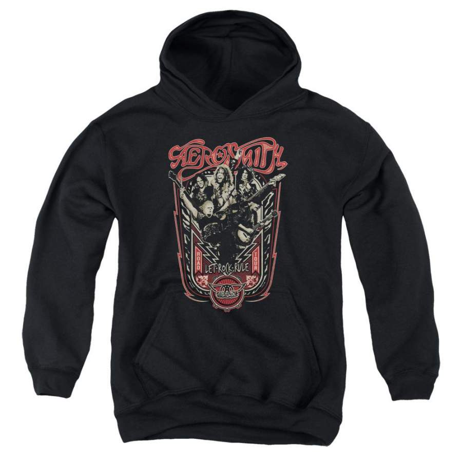 Aerosmith – Let Rock Rule Youth Pull Over Hoodie