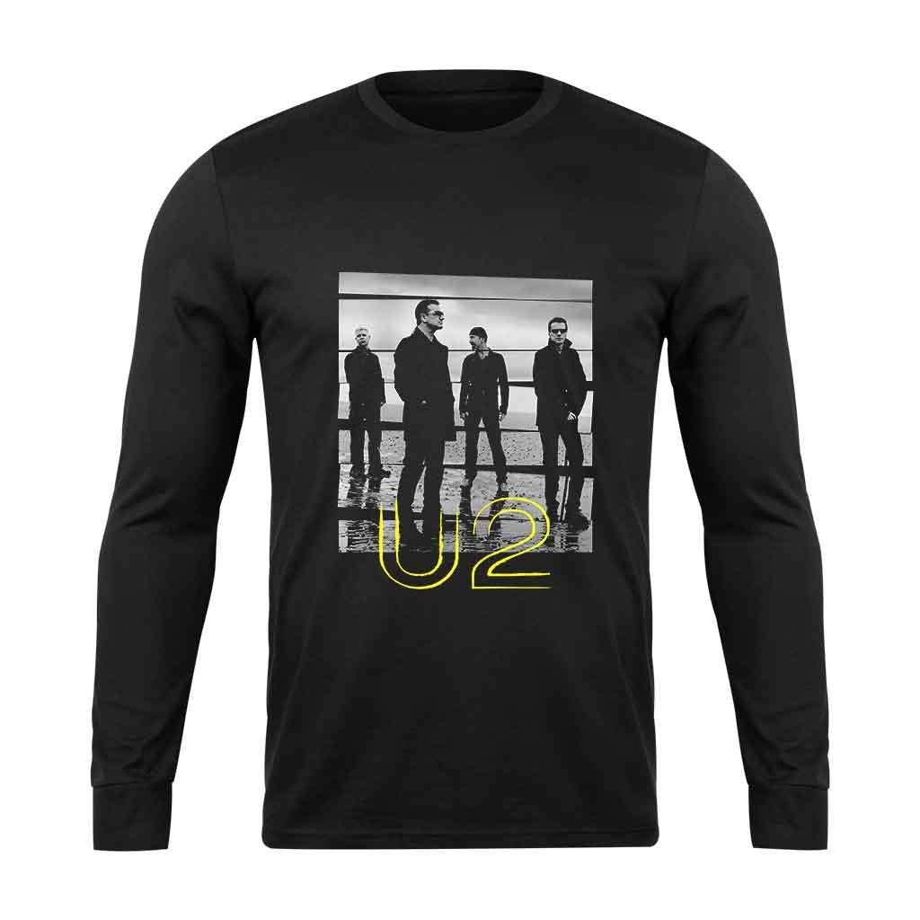 U2 Box Photos Clips Long Sleeve T-Shirt