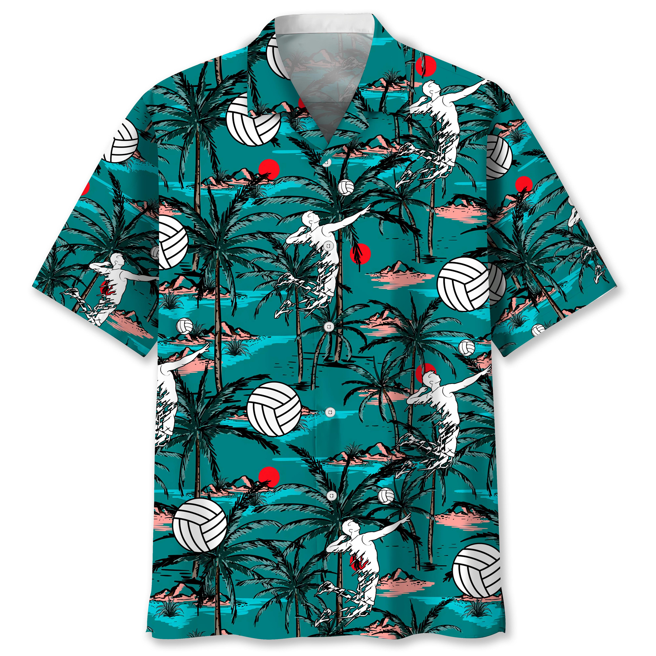 Volleyball Vintage Hawaii Shirt Ha40052