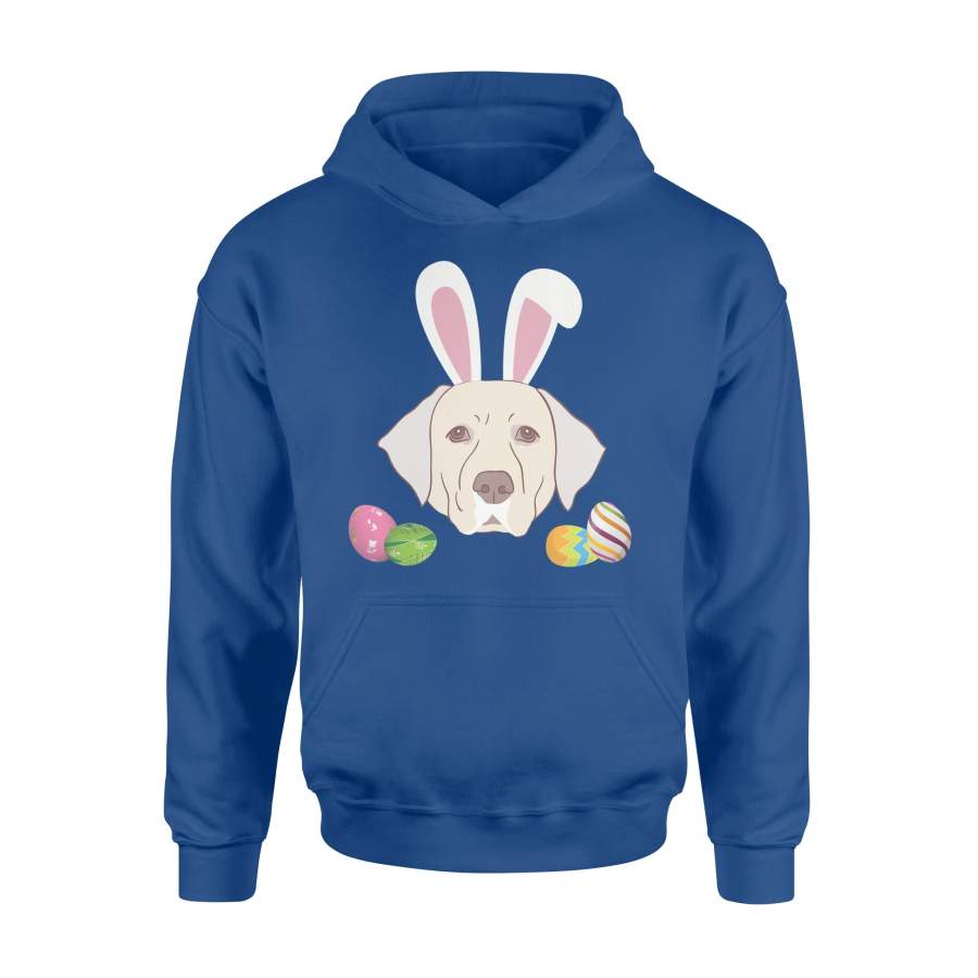 Bunny Labrador Retriever Dog Easter Day Dog Lovers Hoodie