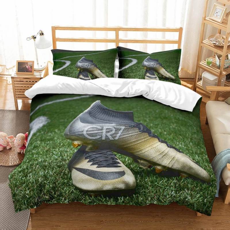 3D Customize CR7 Et Bedroomet Bed 3D Customize Bedding Set Duvet Cover Set Bedroom Set Bedlinen