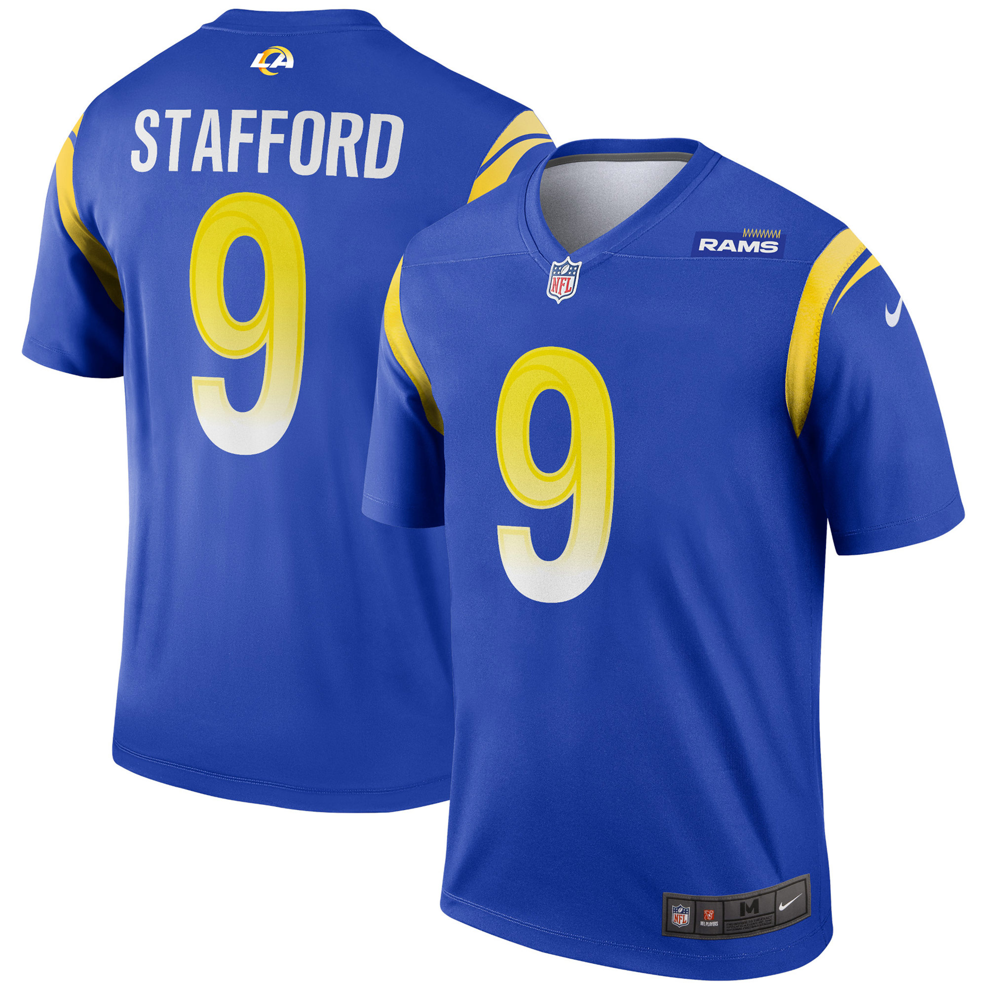 Matthew Stafford Los Angeles Rams Legend Jersey – Royal