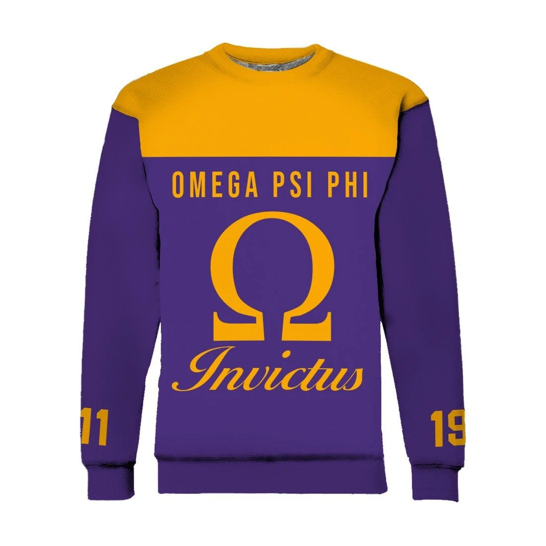 Fraternity Sweatshirt – Omega Psi Phi 10 Crewneck Sweatshirt