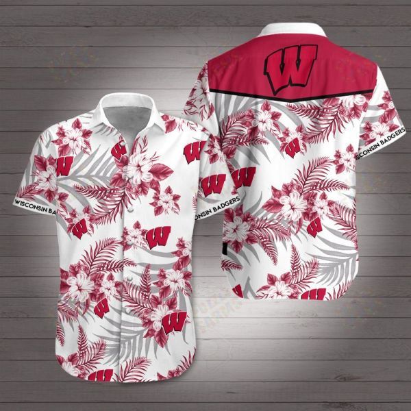 Wisconsin Badgers Hawaiian Shirt