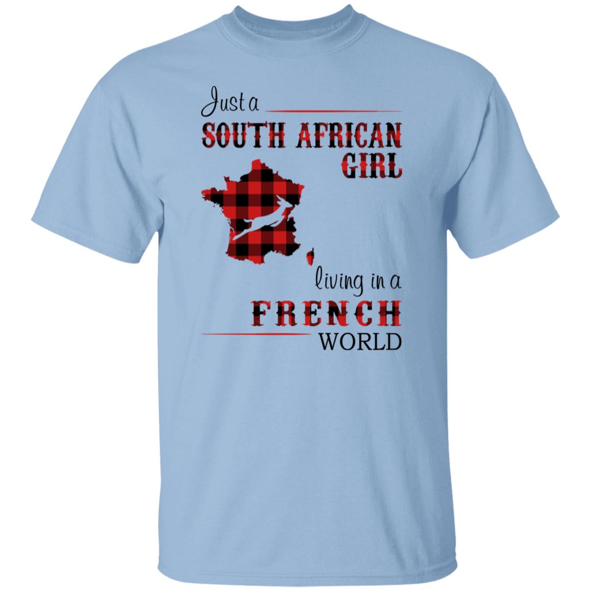 South African Girl Living In French World T-Shirt