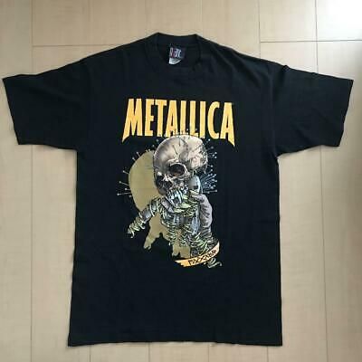 Metallica Vintage Tour T-shirt Deadstock 1990’s L Black Usa Made From ...