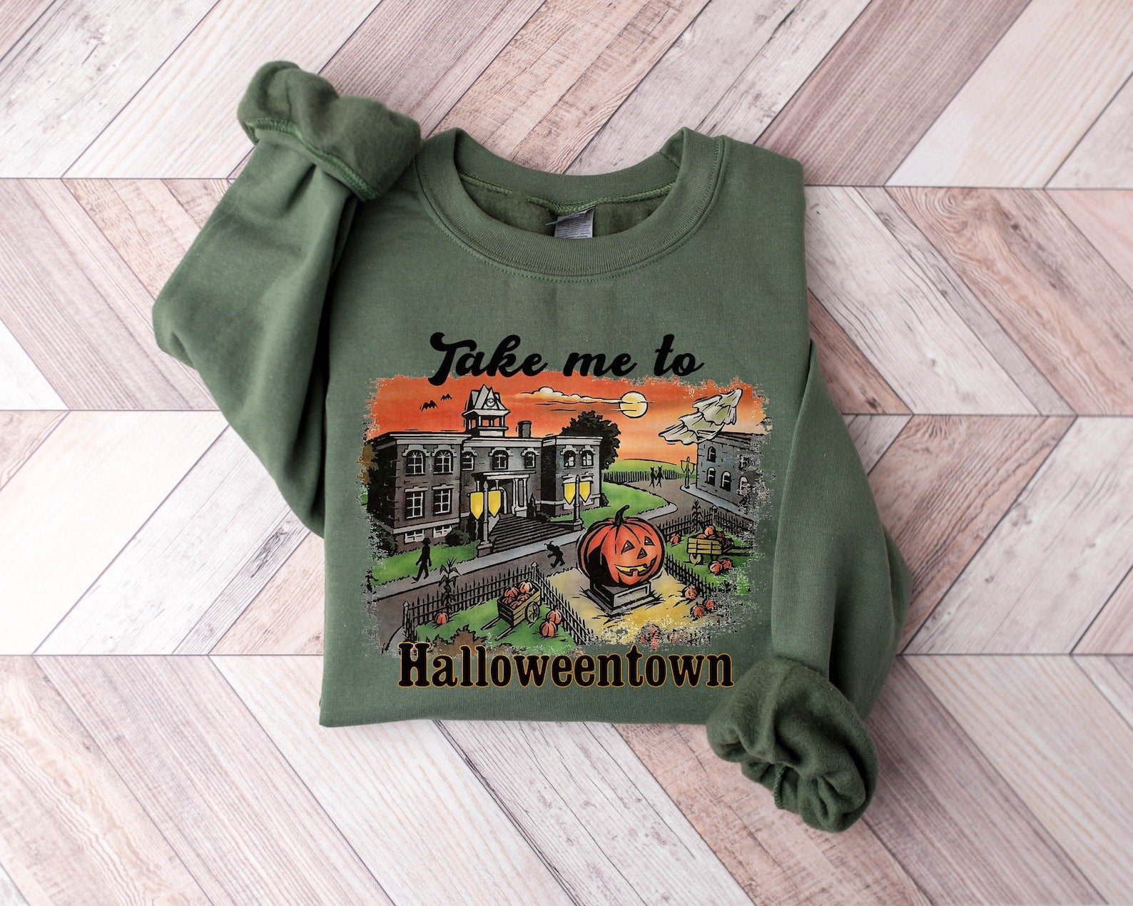 Halloweentown Est 1998 Sweatshirt, Halloweentown University, Retro Halloweentown Sweatshirt, Fall Sweatshirt, Vintage Halloween Sweatshirt