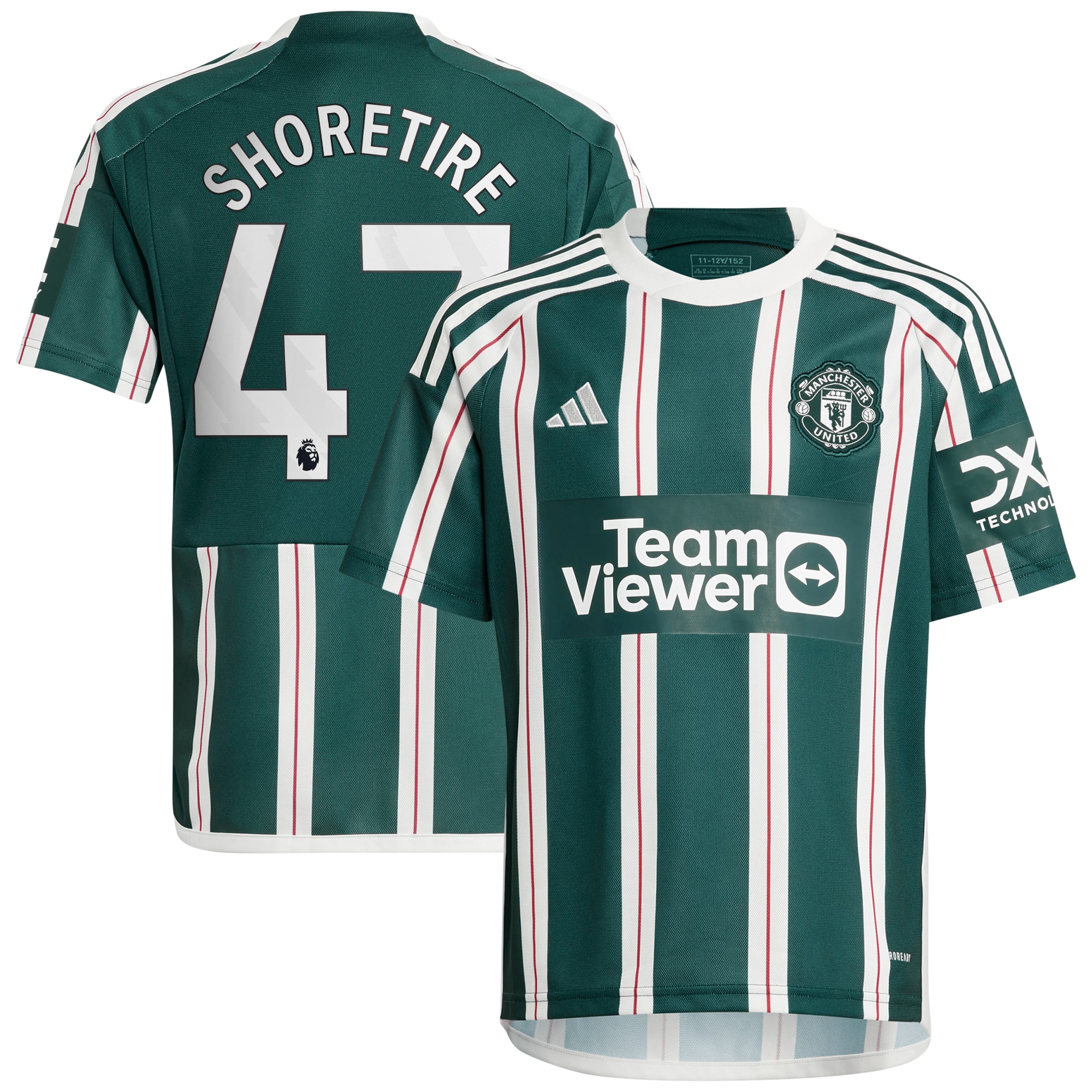 Shola Shoretire Manchester United Youth Replica Player Jersey  Green