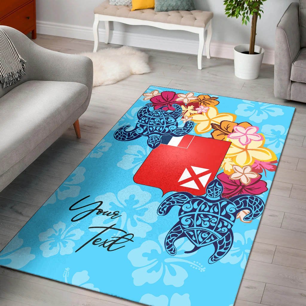 Wallis and Futuna Area Rug – Custom Personalised Tropical Style – BN01