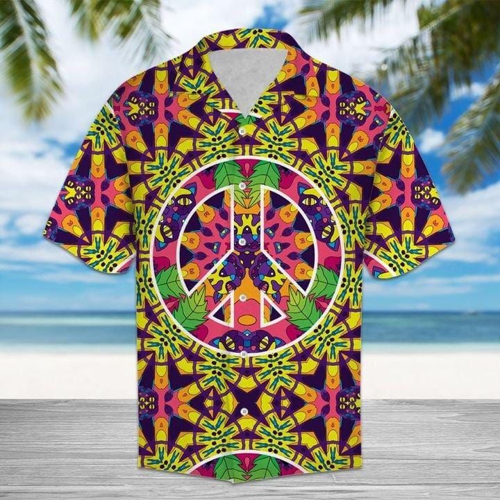 Felacia Colorful Hippie Jungle Cats Hawaii Aloha Ha71648