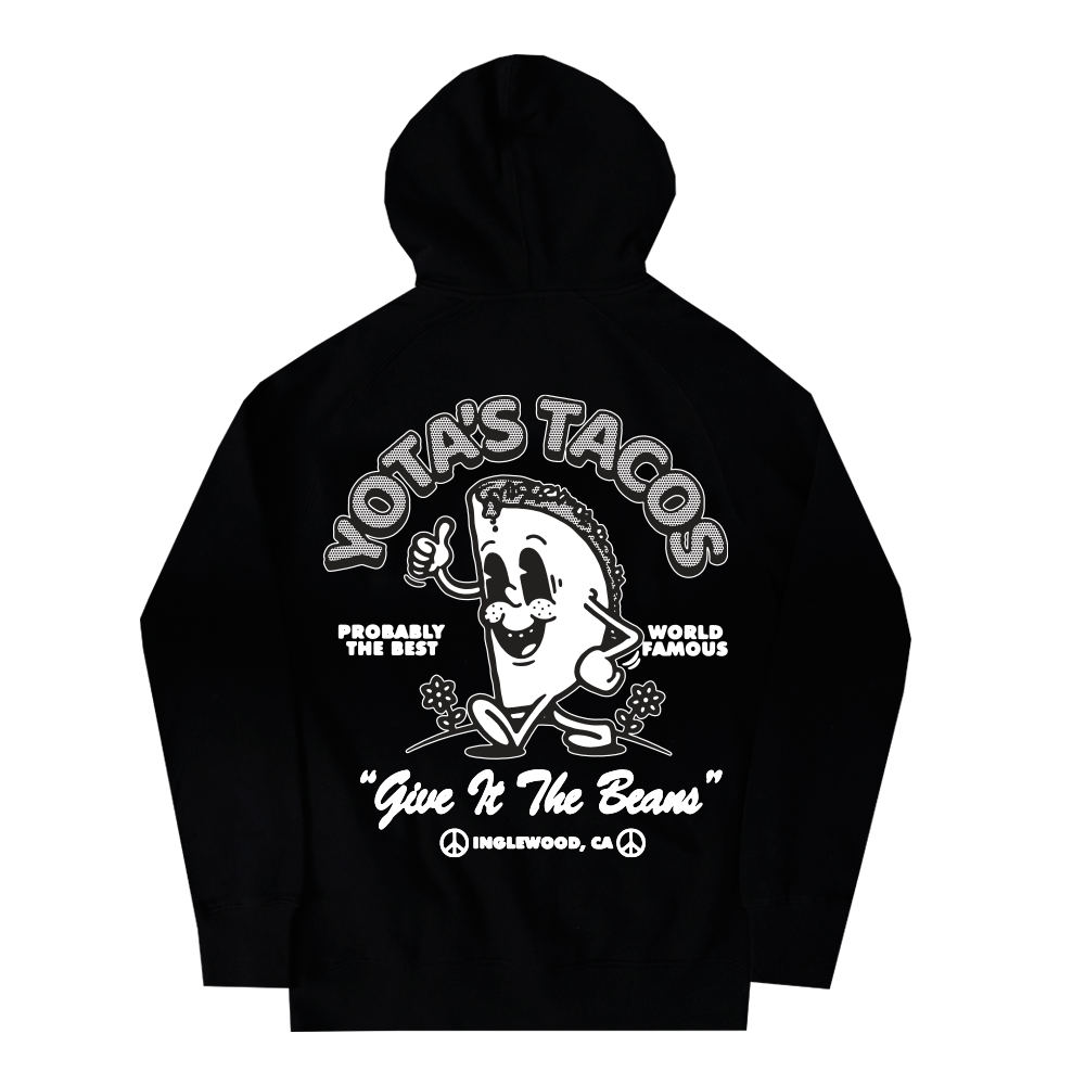 Yota’S Tacos Hoodie – Black