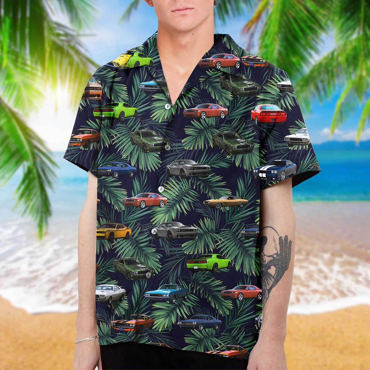 Challenger Collection Art Hawaii Shirt And Beach Short Ha73345