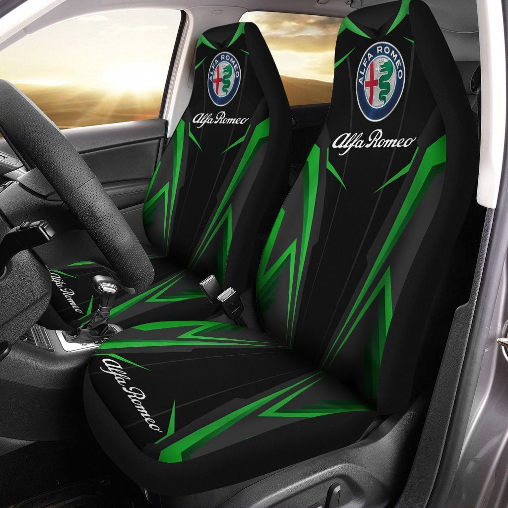 Alfa Romeo Car Seat Cover Ver 4 (Set Of 2)