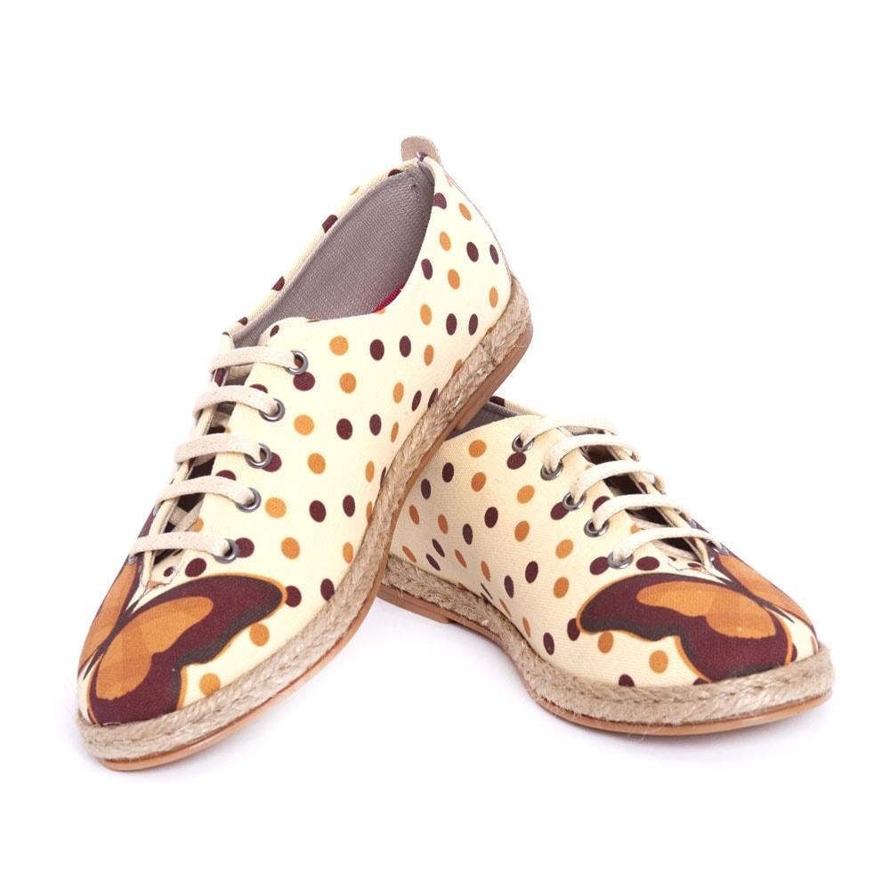 Butterfly And Dots Ballerinas Shoes Fbr1217