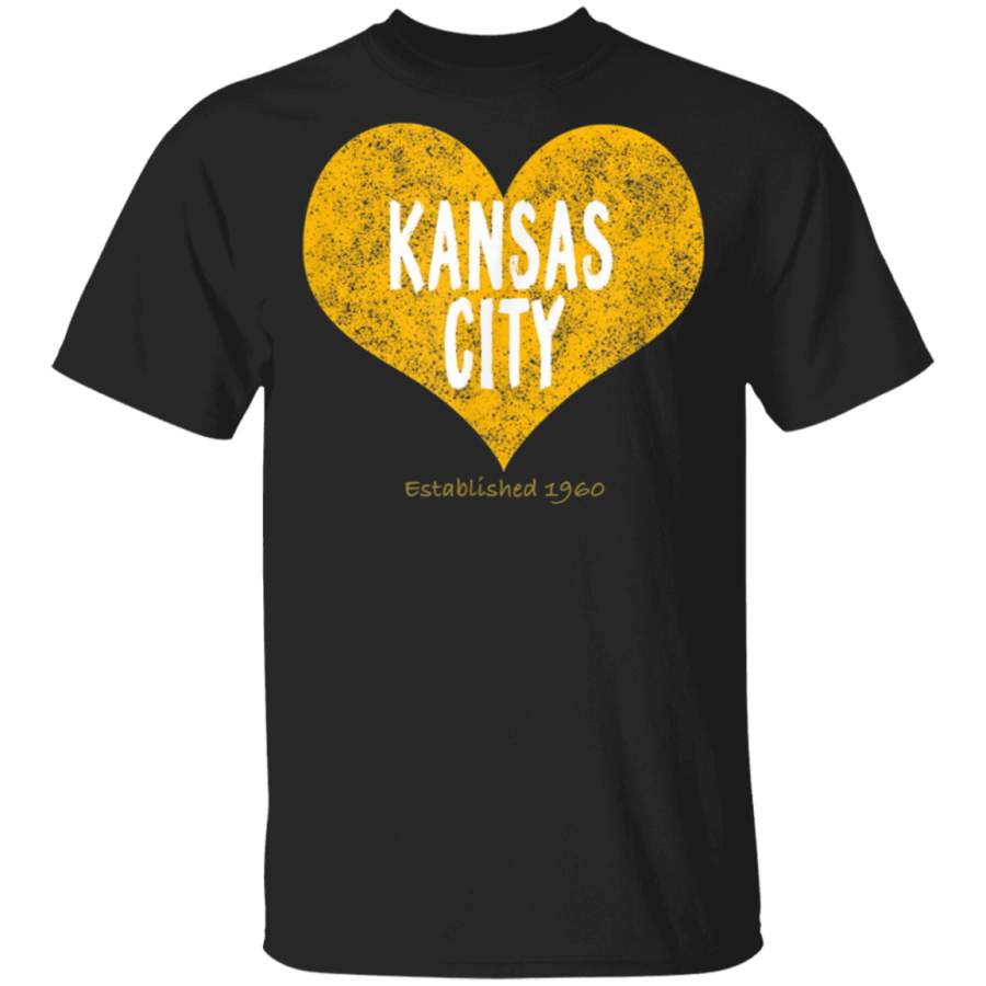 KC Kansas City Football Vintage Style TShirt