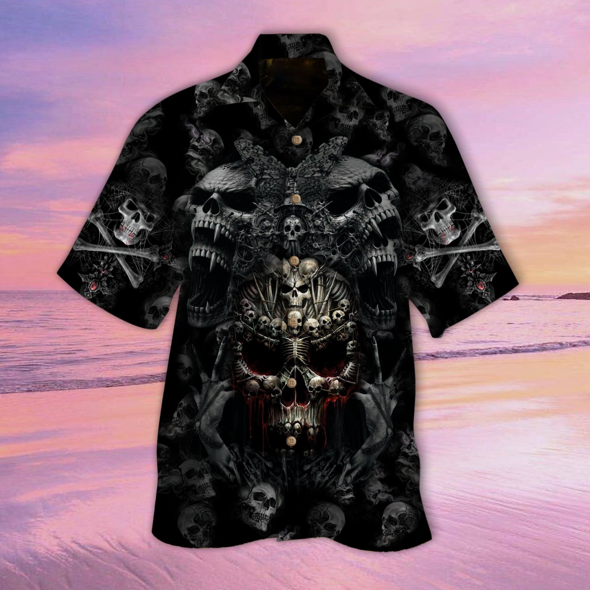 Ancient Skull Hawaii Lover Hawaii Shirt For Men Women Ha5314