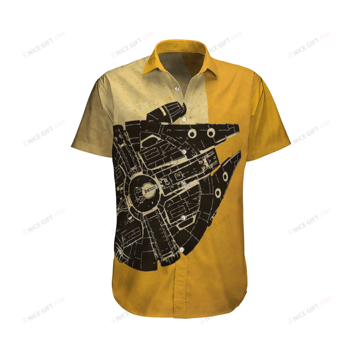 Milennium Falcon Hawaiian 3D Shirt 3Hs-Q9A9
