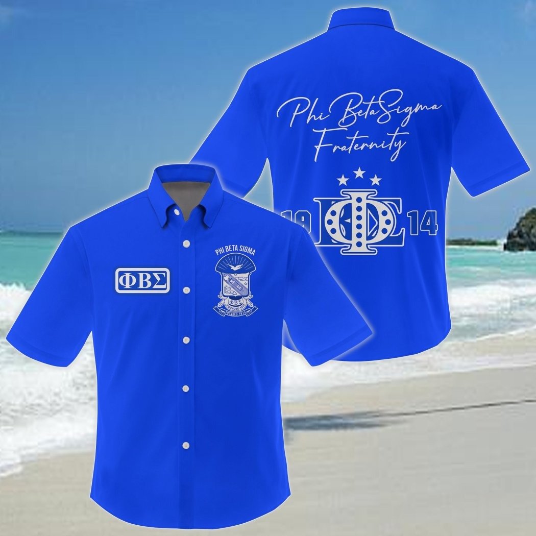 Africa Summer Shirt – Phi Beta Sigma Frat Inc 1914 Hawaiian Shirt