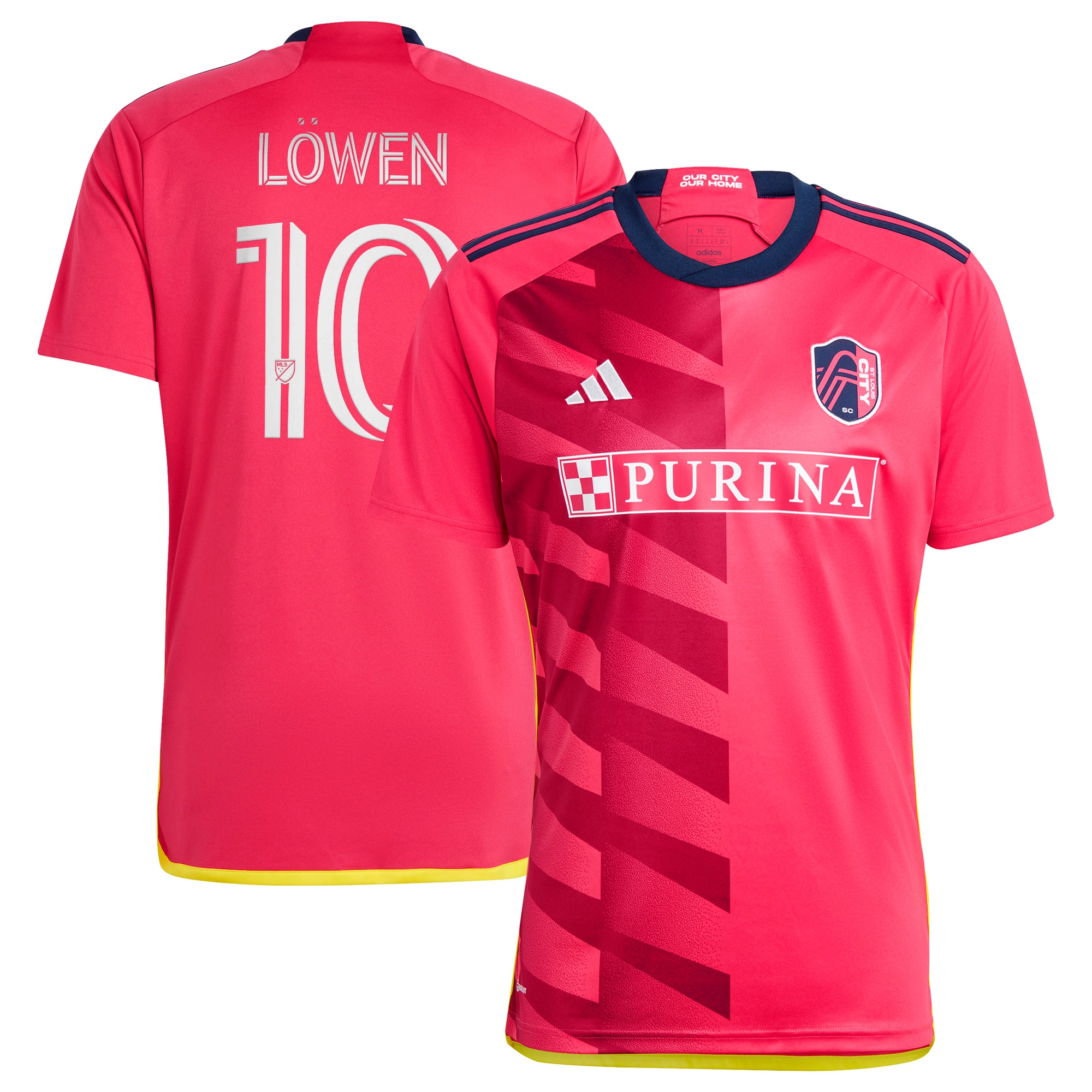 Eduard Löwen St. Louis City SC 2023 CITY Kit Replica Jersey – Red