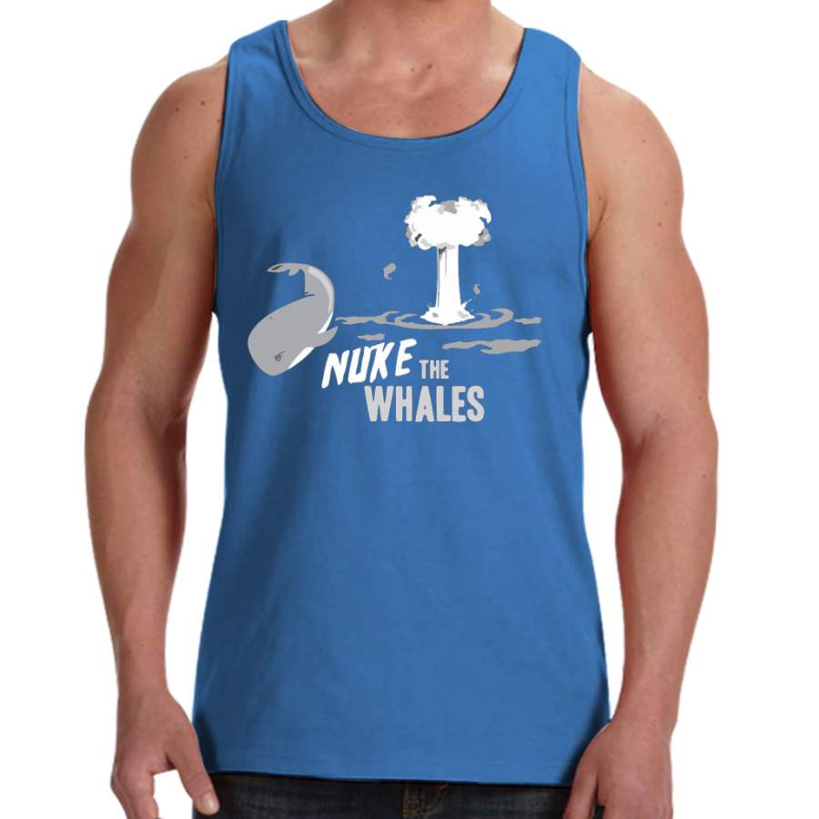 Nuke The Whales Men Tank Top