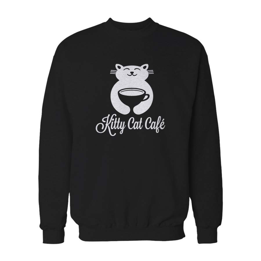 Unique Coffee Lover Gift For Coworker Funny Animal Office Cubicle Art Sweatshirt