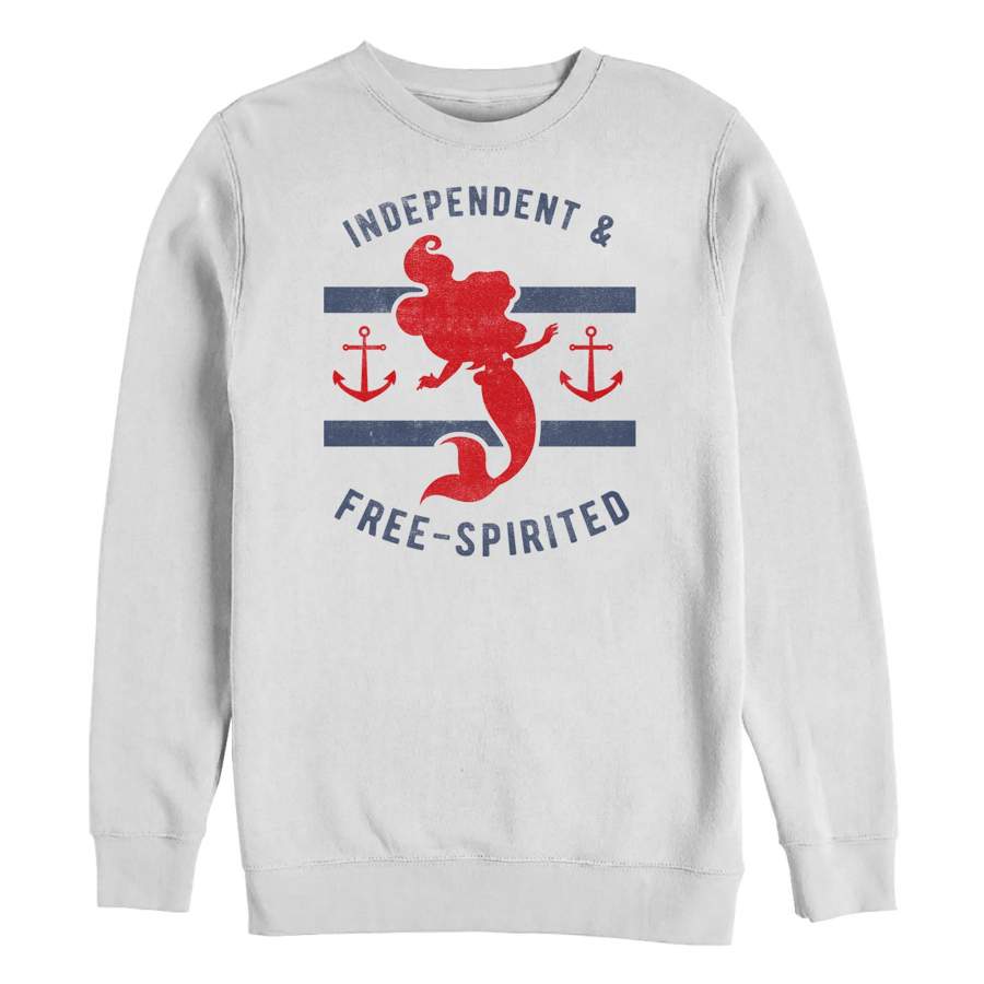 The Little Mermaid Men’s Nautical Spirit  Sweatshirt