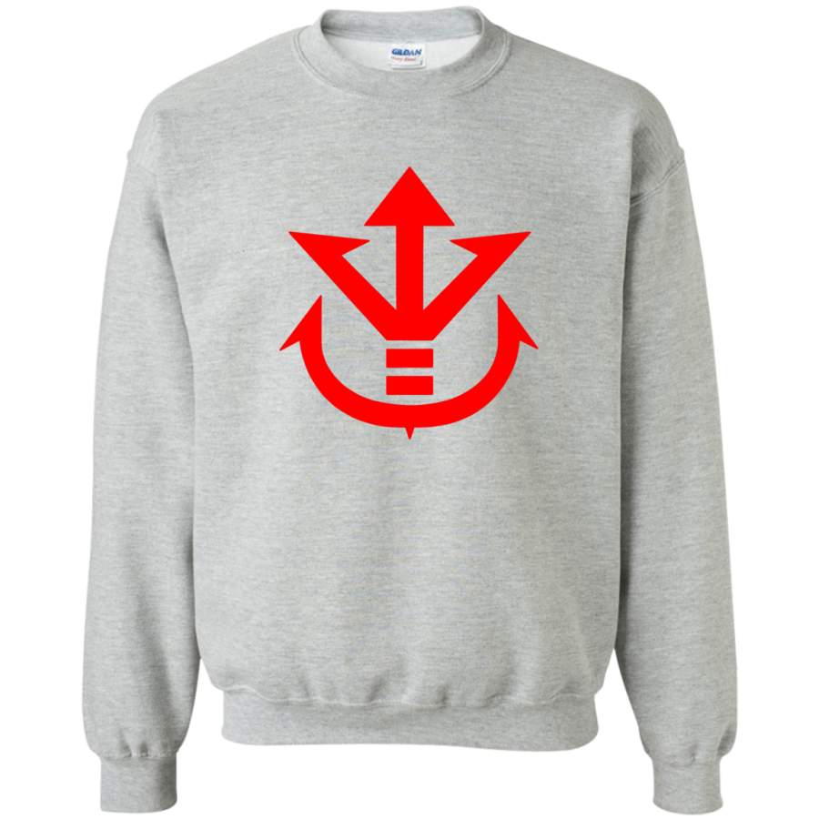 AGR Saiyan Royale vegeta logo Crewneck Pullover Sweatshirt