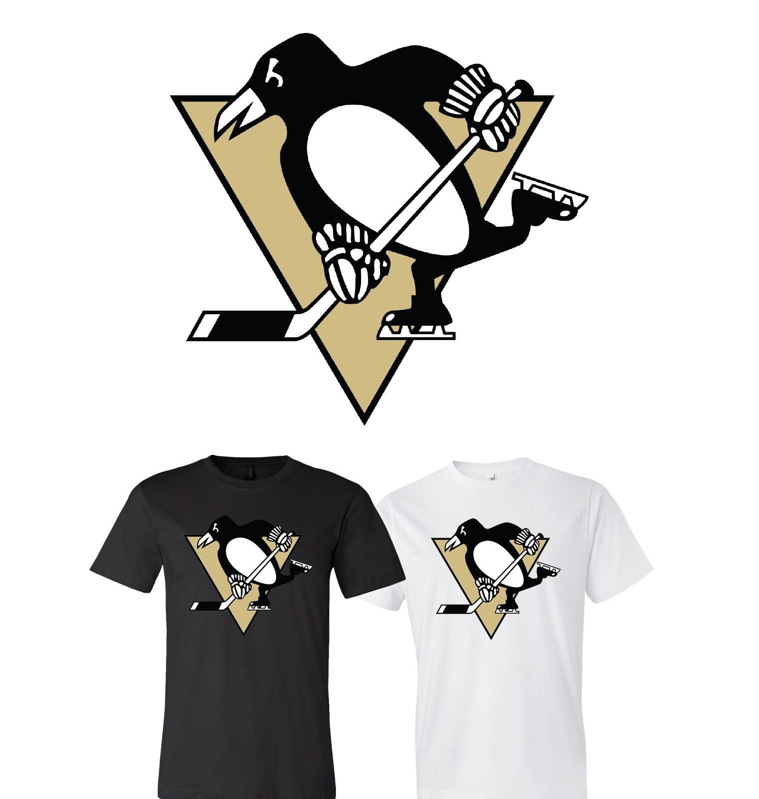 Pittsburgh Penguins Logo Team Shirt Jersey Shirt