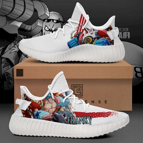 Best Franky Character One Piece Yeezy Sneakers Shoes For Sale