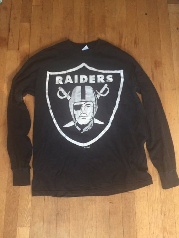 Vintage 90S Raiders Shirt Shirt