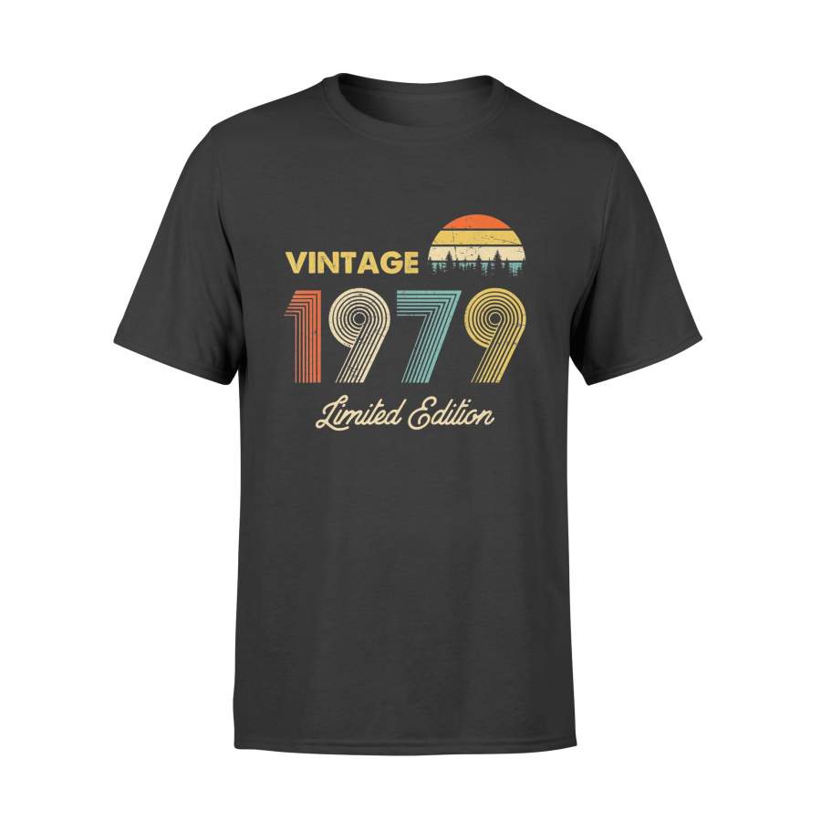 Birthday Gift Vintage 1979 40th Limited Edition T-Shirt – Standard T-shirt