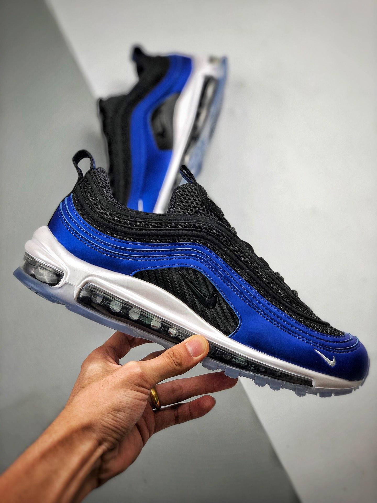 Nike Air Max 97 QS Foamposite Game RoyalWhite-Black 5339591