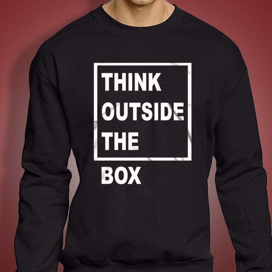 Think Outside The Box Men’S Sweatshirt